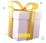 Receba seus bônus de boas-vindas no 8BMW